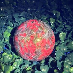 High Quality Ruby in Kyanite Sphere 52mm *UV Reactive*